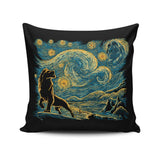Starry King - Throw Pillow