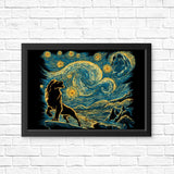 Starry King - Posters & Prints