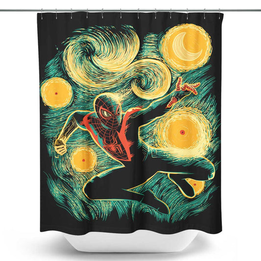 Starry Miles - Shower Curtain