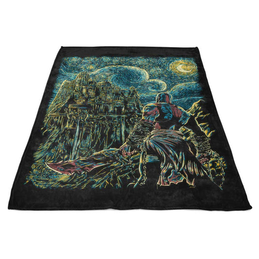Starry Olympus - Fleece Blanket