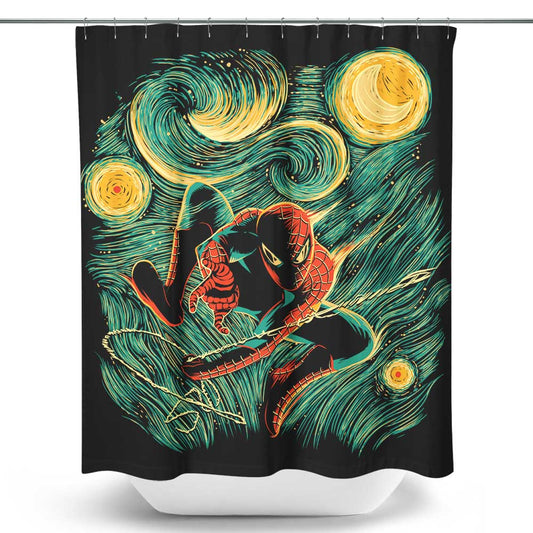 Starry Parker - Shower Curtain