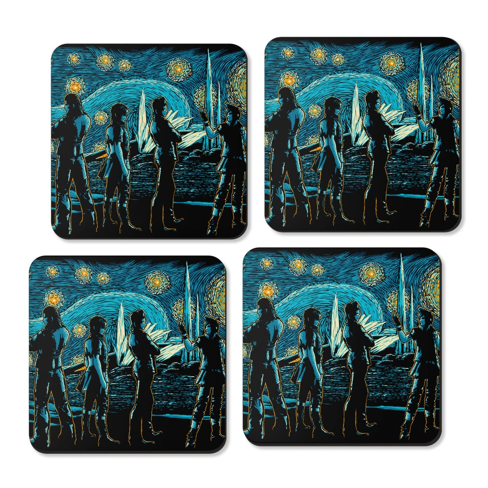 Starry Road Trip - Coasters