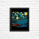 Starry Scranton - Posters & Prints