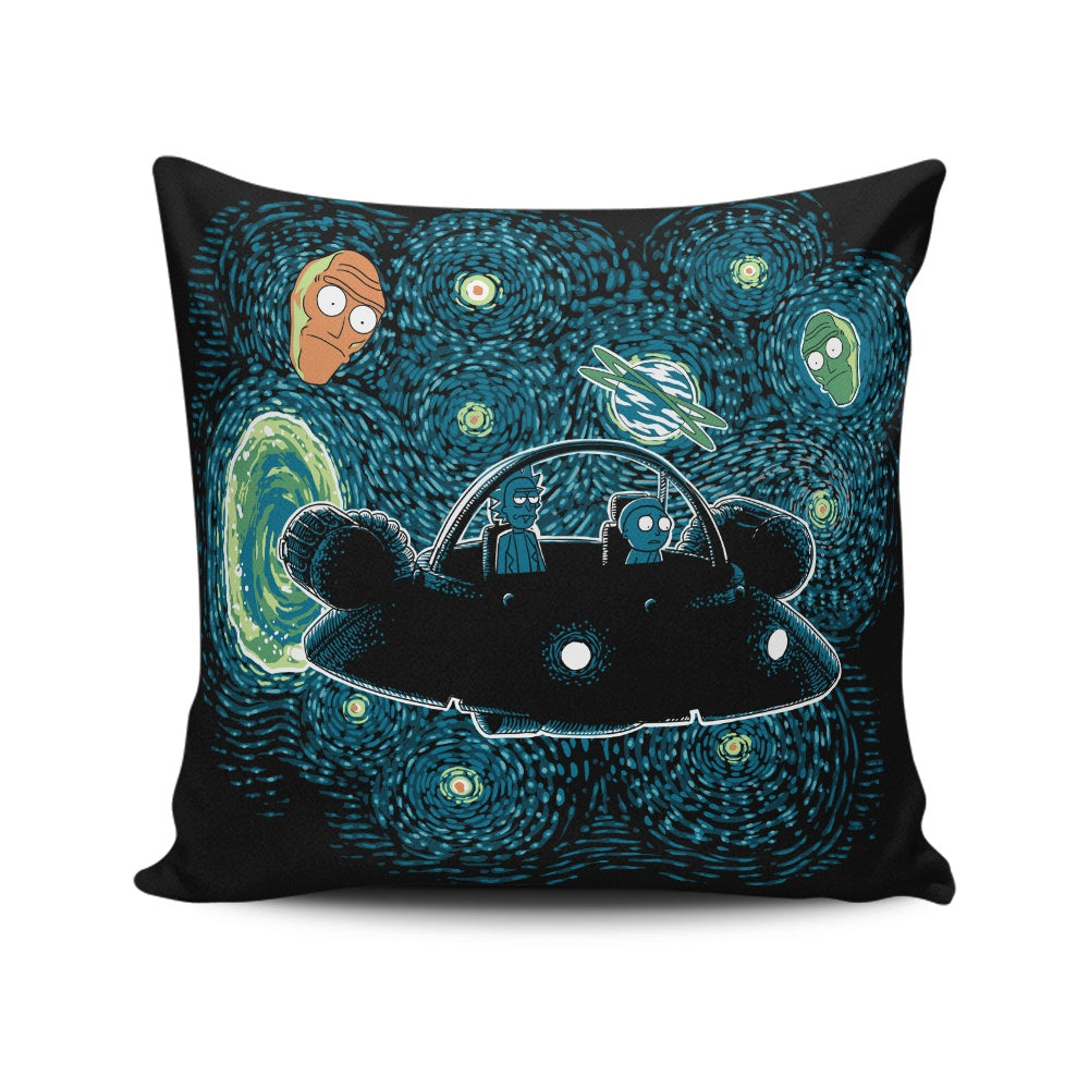 Starry Space - Throw Pillow