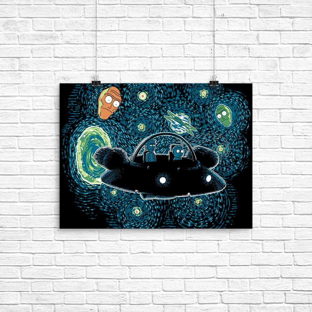 Starry Space - Poster