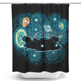 Starry Space - Shower Curtain