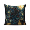 Starry Spider - Throw Pillow