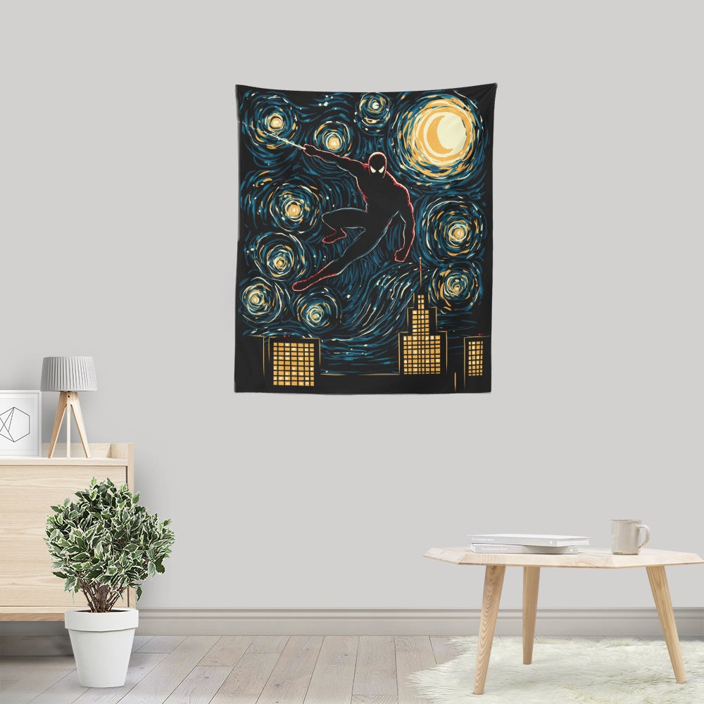 Starry Spider - Wall Tapestry