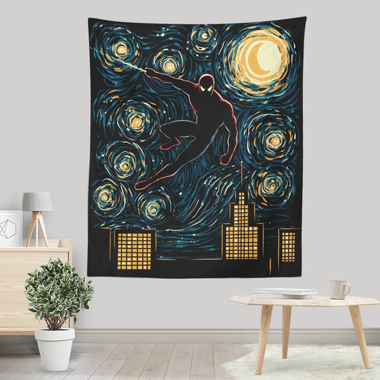 Starry Spider - Wall Tapestry