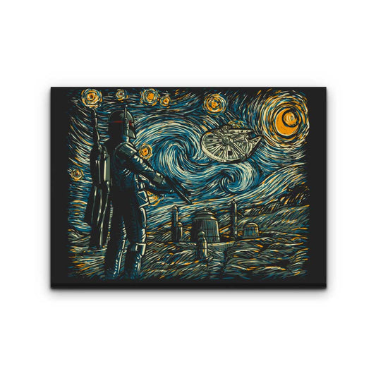 Starry Wars - Canvas Print