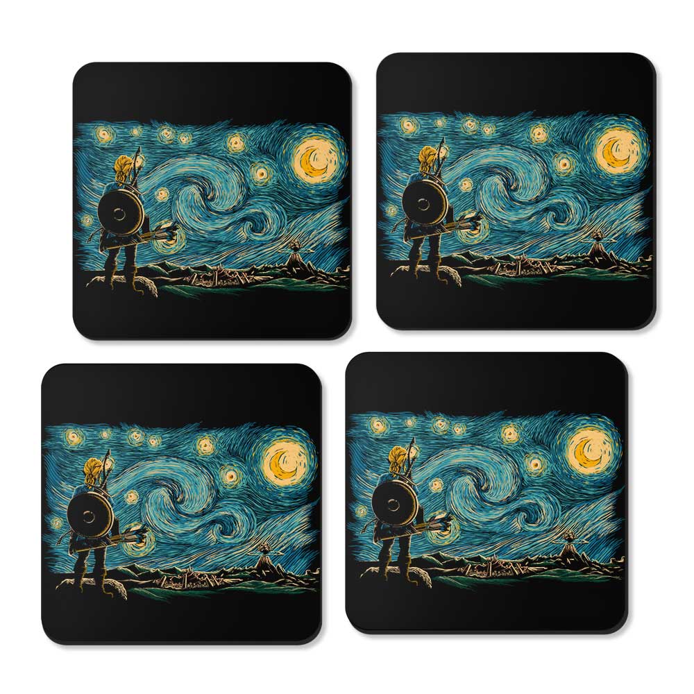 Starry Wild - Coasters