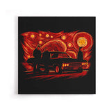 Starry Winchesters (Alt) - Canvas Print