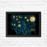 Starry Xenomorph - Posters & Prints