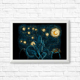 Starry Xenomorph - Posters & Prints