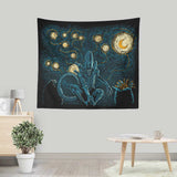 Starry Xenomorph - Wall Tapestry