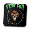 Stay Evil - Coasters