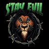 Stay Evil - 3/4 Sleeve Raglan T-Shirt