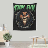 Stay Evil - Wall Tapestry