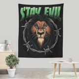 Stay Evil - Wall Tapestry