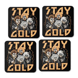 Stay Gold - Coasters