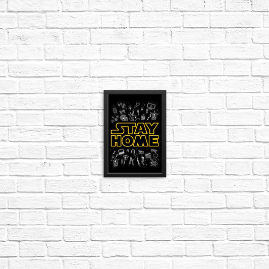 Stay Home - Posters & Prints
