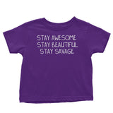 Stay Savage (Alt) - Youth Apparel