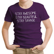 Stay Savage (Alt) - Youth Apparel