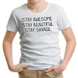 Stay Savage - Youth Apparel