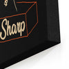 Stay Sharp - Canvas Print