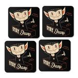 Stay Sharp - Coasters