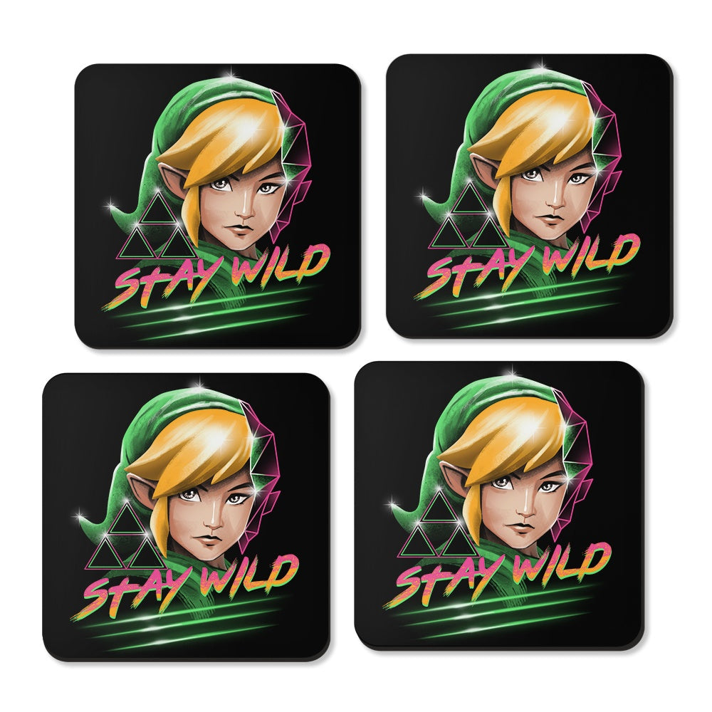 Stay Wild (Alt) - Coasters