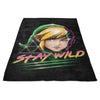 Stay Wild (Alt) - Fleece Blanket