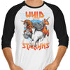 Stay Wyld - 3/4 Sleeve Raglan T-Shirt