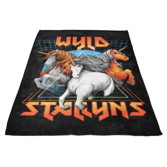 Stay Wyld - Fleece Blanket