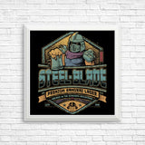 Steel Blade Lager - Posters & Prints