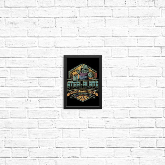 Steel Blade Lager - Posters & Prints
