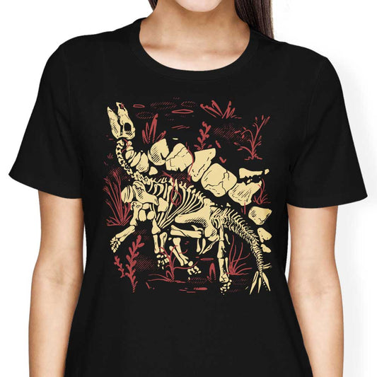 Stegosaurus Fossils - Women's Apparel