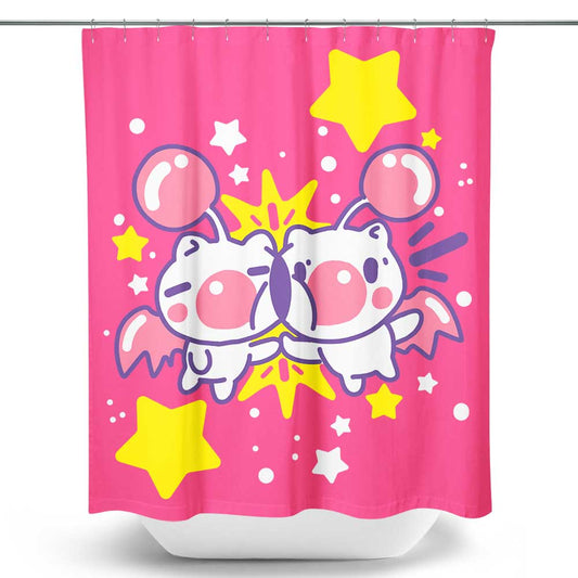 Stick Friends - Shower Curtain