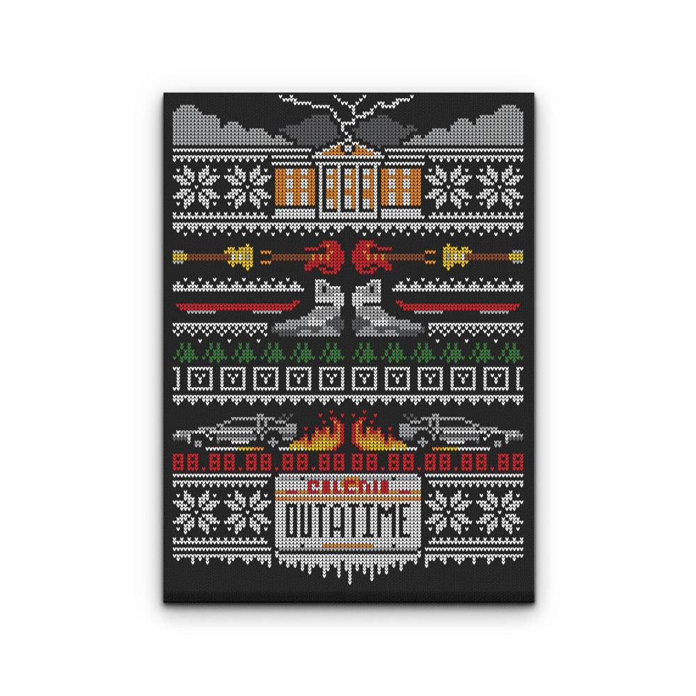 Stitched in Time - Canvas Print