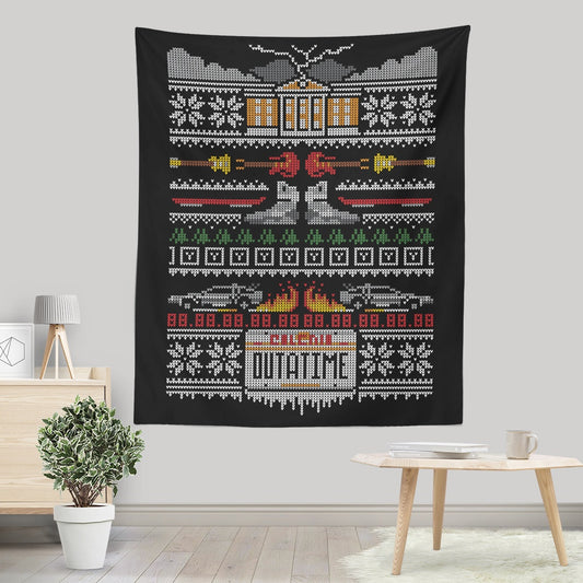 Stitched in Time - Wall Tapestry