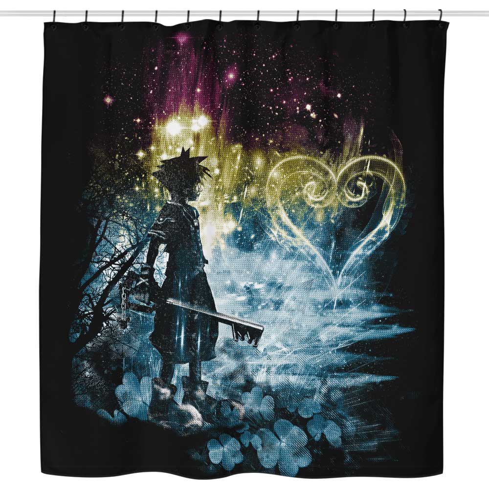 Storm of Hearts - Shower Curtain