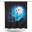 Straight on 'til Morning - Shower Curtain