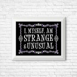 Strange Snake Frame - Posters & Prints