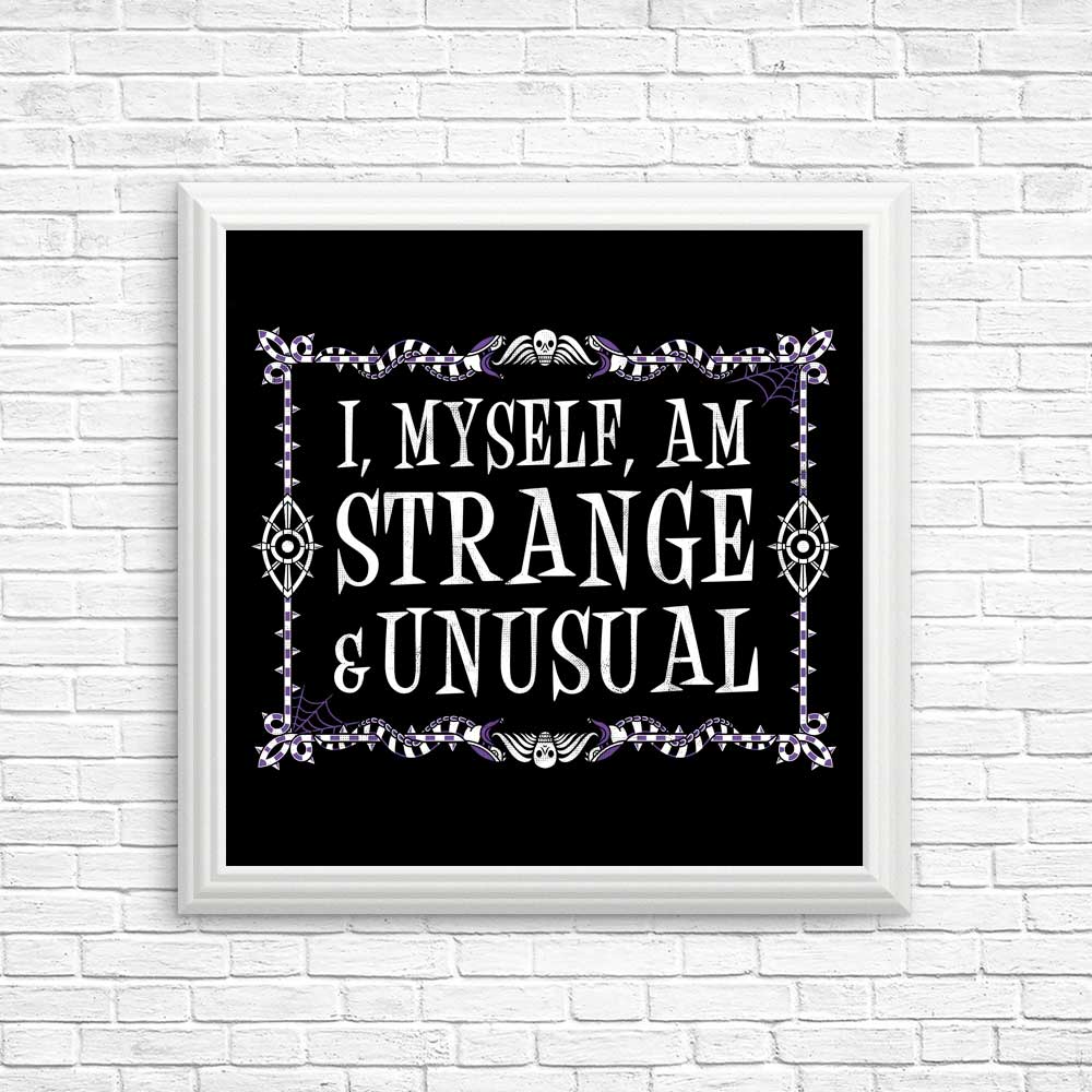 Strange Snake Frame - Posters & Prints