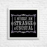 Strange Snake Frame - Posters & Prints