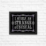 Strange Snake Frame - Posters & Prints