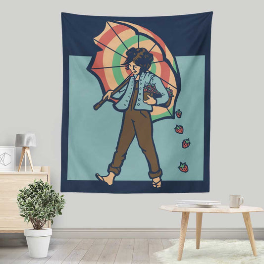 Strawberry Girl - Wall Tapestry