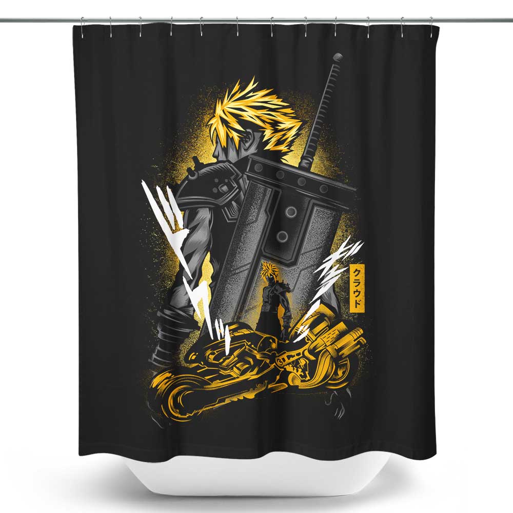Strife and Fenrir - Shower Curtain