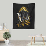 Strife and Fenrir - Wall Tapestry