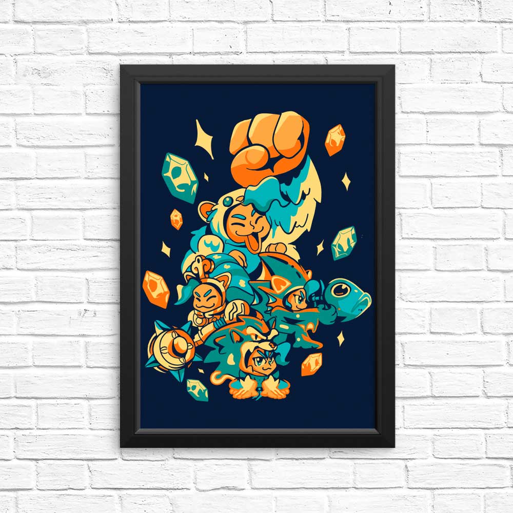 Strongest Cat Fighter - Posters & Prints
